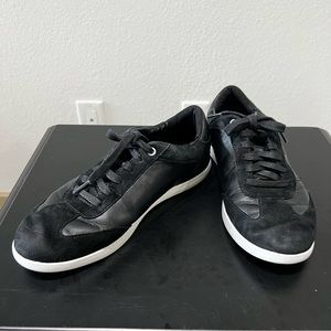 Cole Haan Grand Crosscourt Turf Women's 6.5 Shoes Black Wedge Sneakers W13442